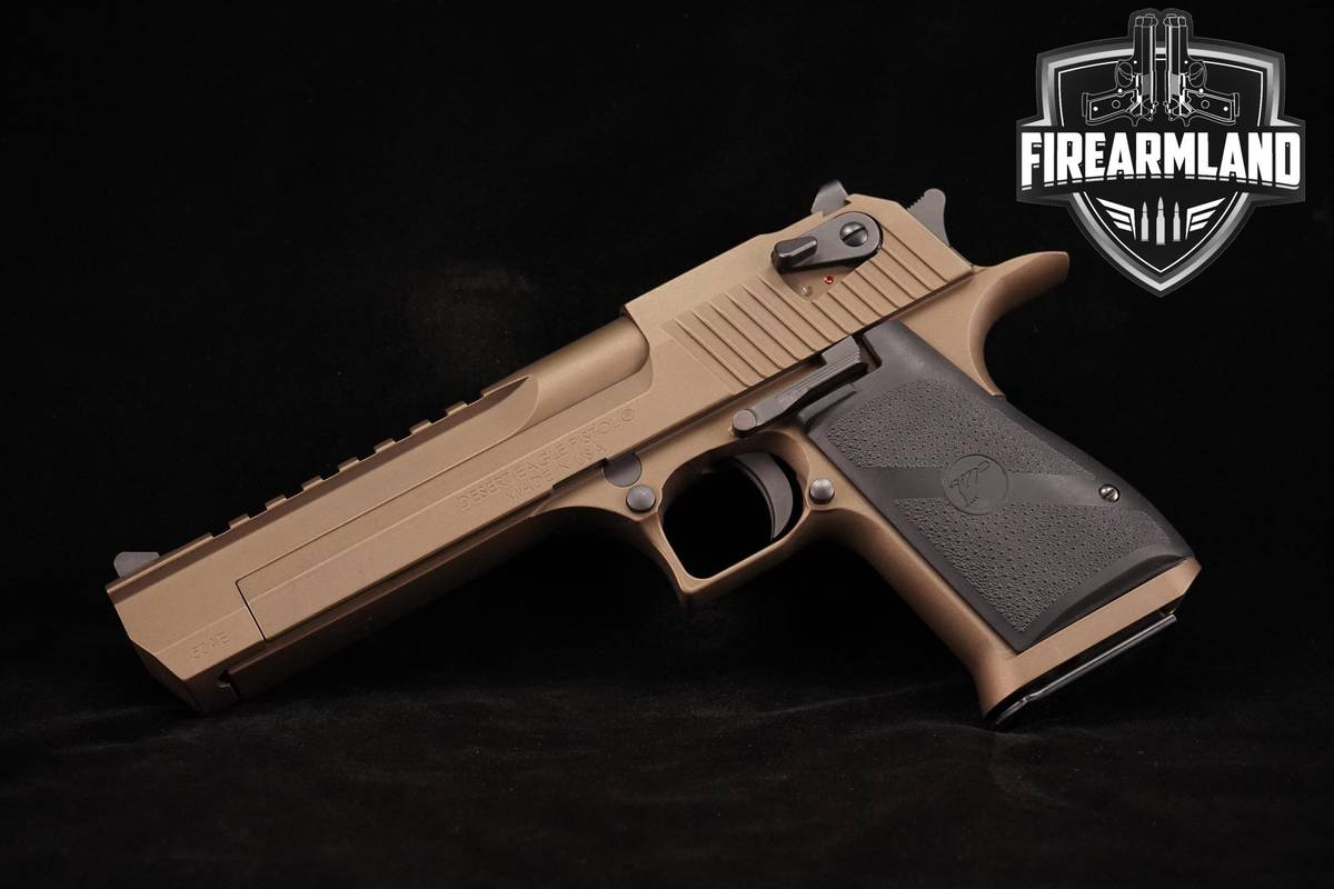 Magnum Research Desert Eagle Mark XIX 50AE 6" Burnt Bronze MKXIX MK19