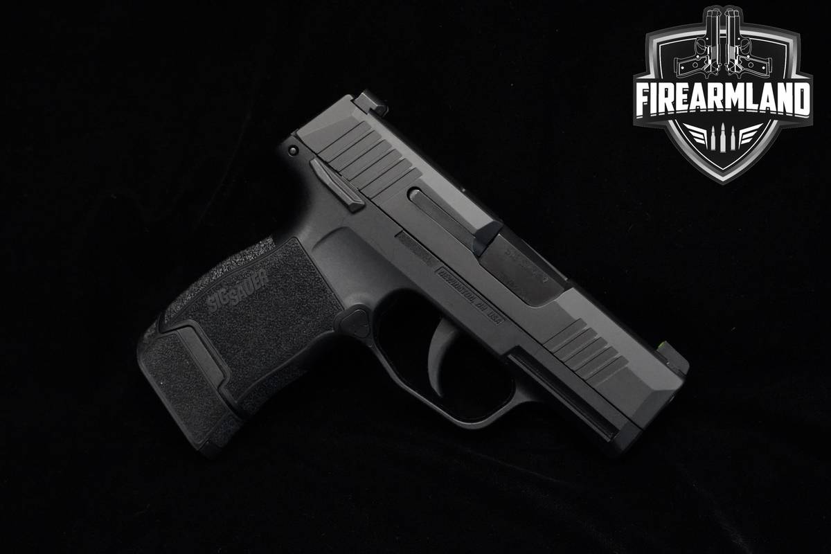 Sig Sauer P365 9mm 3.1" Nitron P365 P-365 +2 MAGS & ORIG CASE