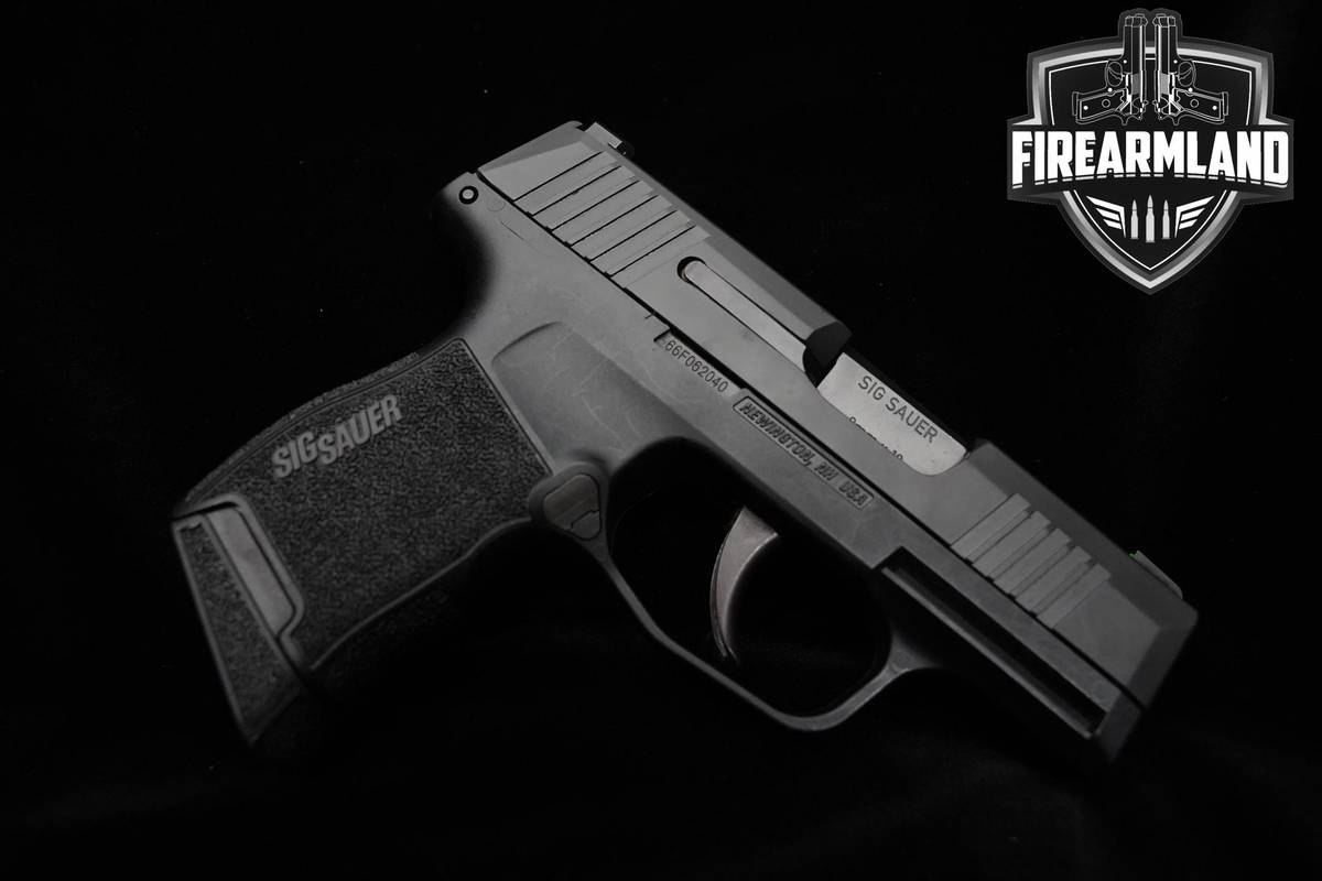Sig Sauer P365 Nitron Micro Compact 9mm 3.1" Nitron P365 3 MAGS & ORIG CASE