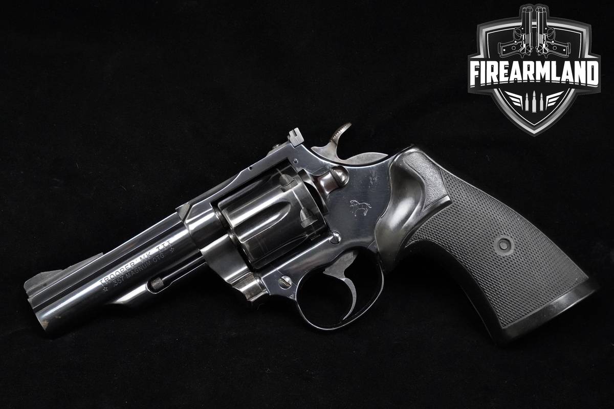 1976 Colt Trooper MK-III 357 Magnum 4" Blued Colt MK-3 Trooper DA/SA DUTY