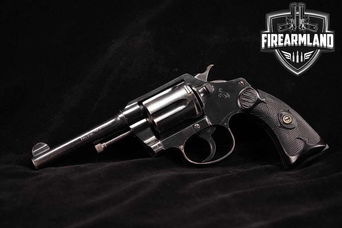 1918 Colt Police Positive Special 38-Spl 4" Blued DA/SA