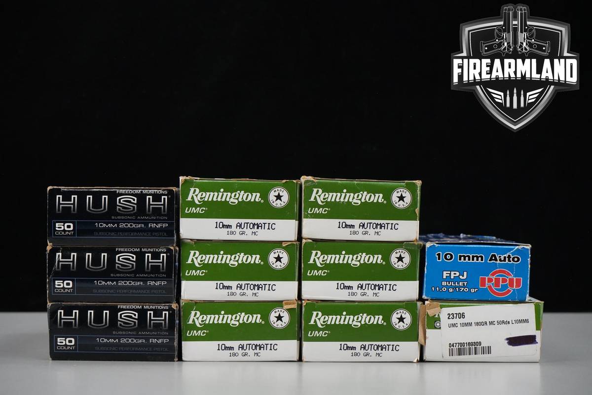 550 RDS! 10mm Ammo