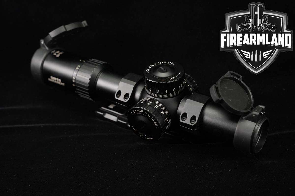 Griffin Armament 1-10x28 MIL-R LPVO MIL/Radian Red Illumination SFP Scope