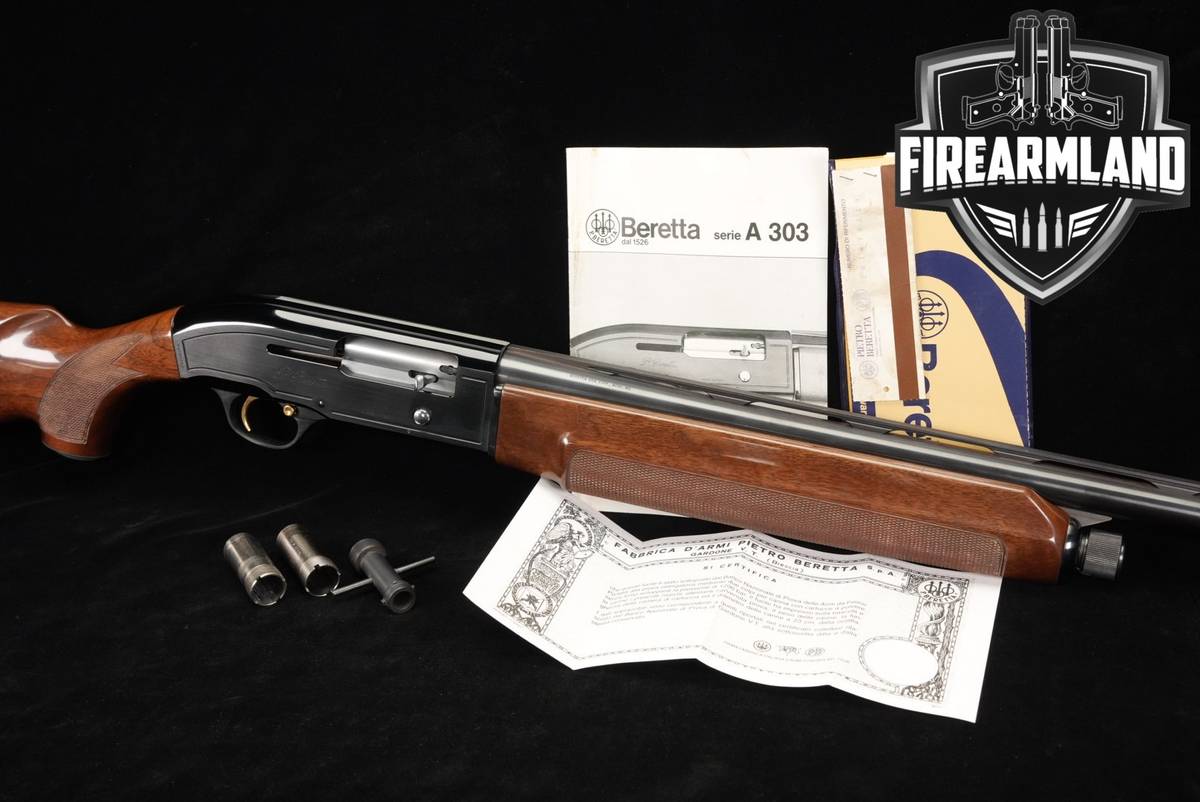 Beretta Mod A 303 12-Gauge 28 Blued & Walnut A303 VENT-RIB