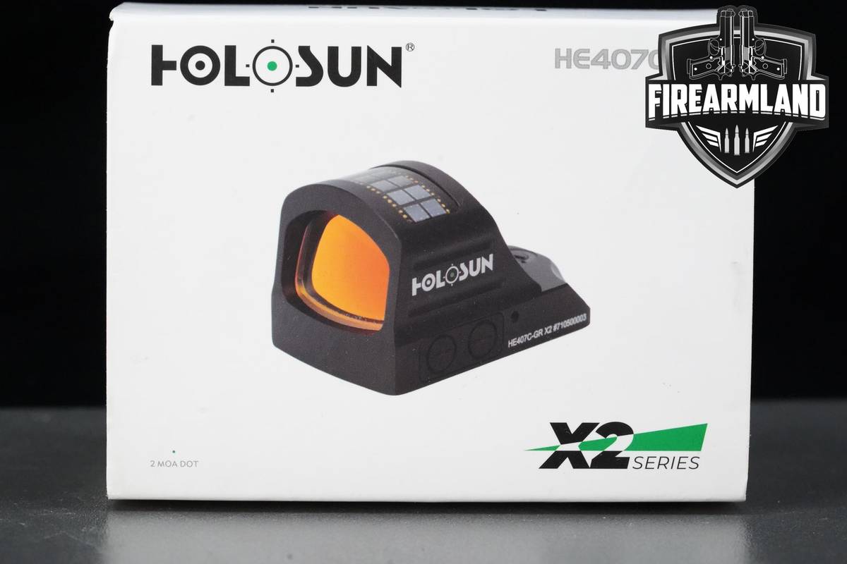 OPTIC Holosun HE407C-GR Green Dot Holosun-HE407C-GR 407C +ORIG BOX