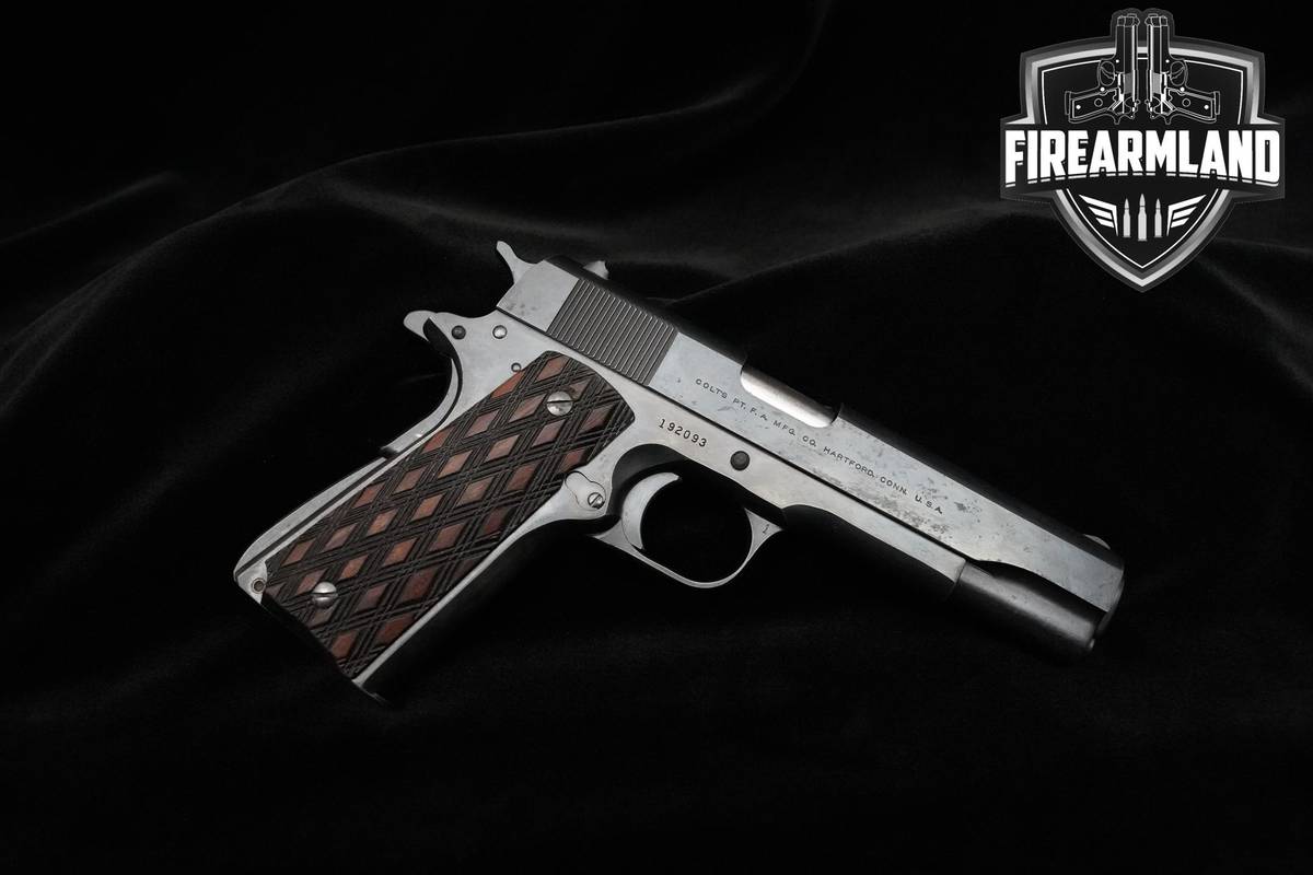 1967 Colt 1911 Super 38 38 Super 5" Blued Pistol colt super 38 SAO