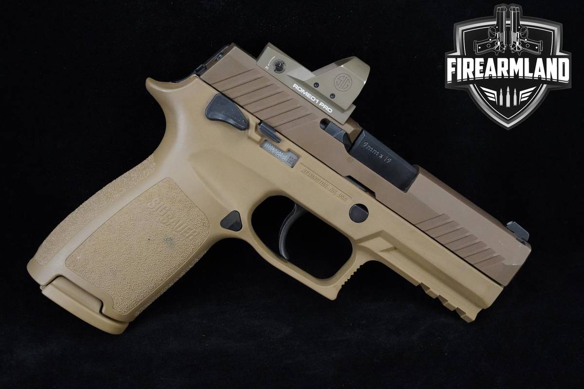 Sig Sauer M18 MS 9mm FDE M18-MS +3 MAGS & ROMEO1 PRO