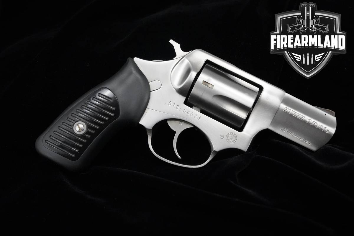 2001 Ruger SP101 357 Magnum 2.25" Stainless Steel Ruger-SP101 SP-101 DA/SA