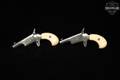 1960 Colt Derringer Fourth Model, Bookcase Limited Edition Two-Gun Set .22 Short Bright Nickel in Good Condition Image 4