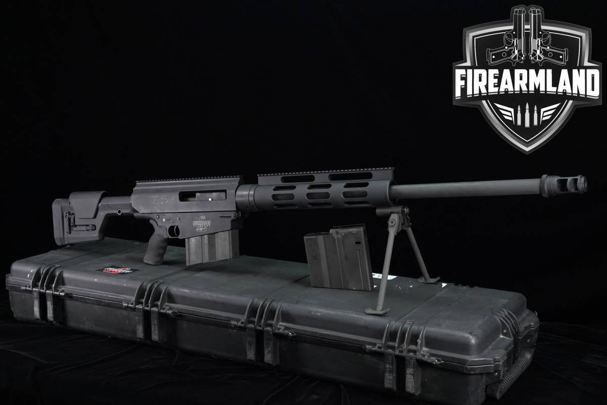 Bushmaster BA50 Rifle 50 BMG 30" BA ELR +2 MAGS, ORIG CASE, BIPOD