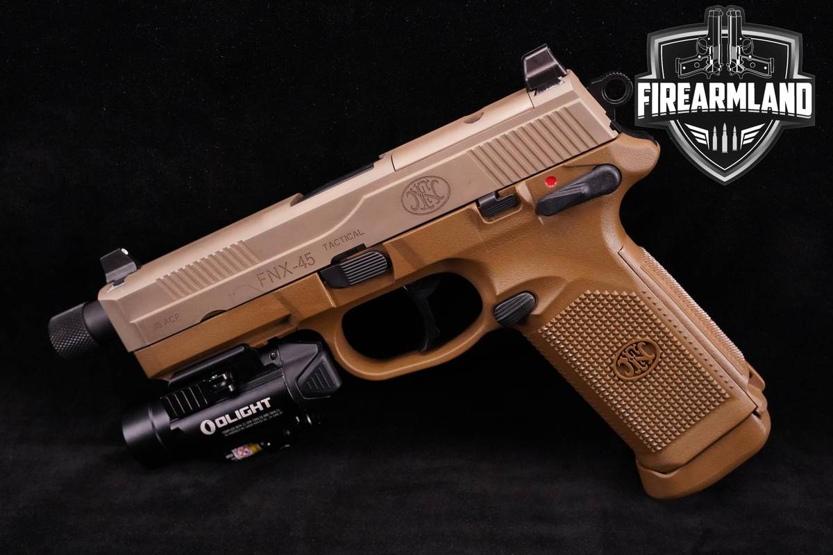 FN FNX-45 Tactical 45ACP Optics Ready FNX45 Threaded Barrel +ORIG CASE