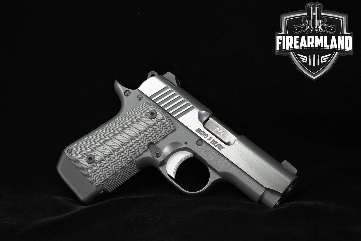 CONCEAL CARRY Kimber Micro 9 Eclipse 9mm 1911 3.15" Defense Pistol +OG BOX