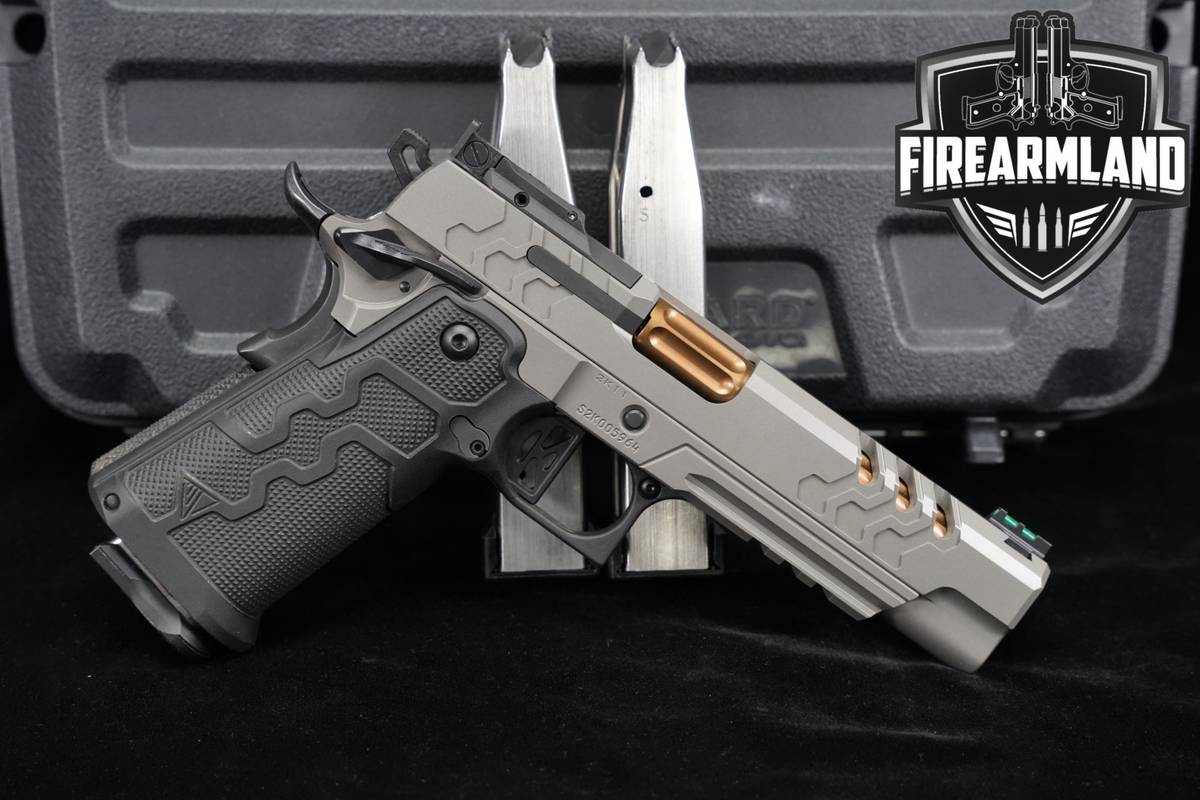 Kimber 2K11 Target 9mm 1911 5" Stainless 2011 GOLD-TONE BARREL +3 MAGS