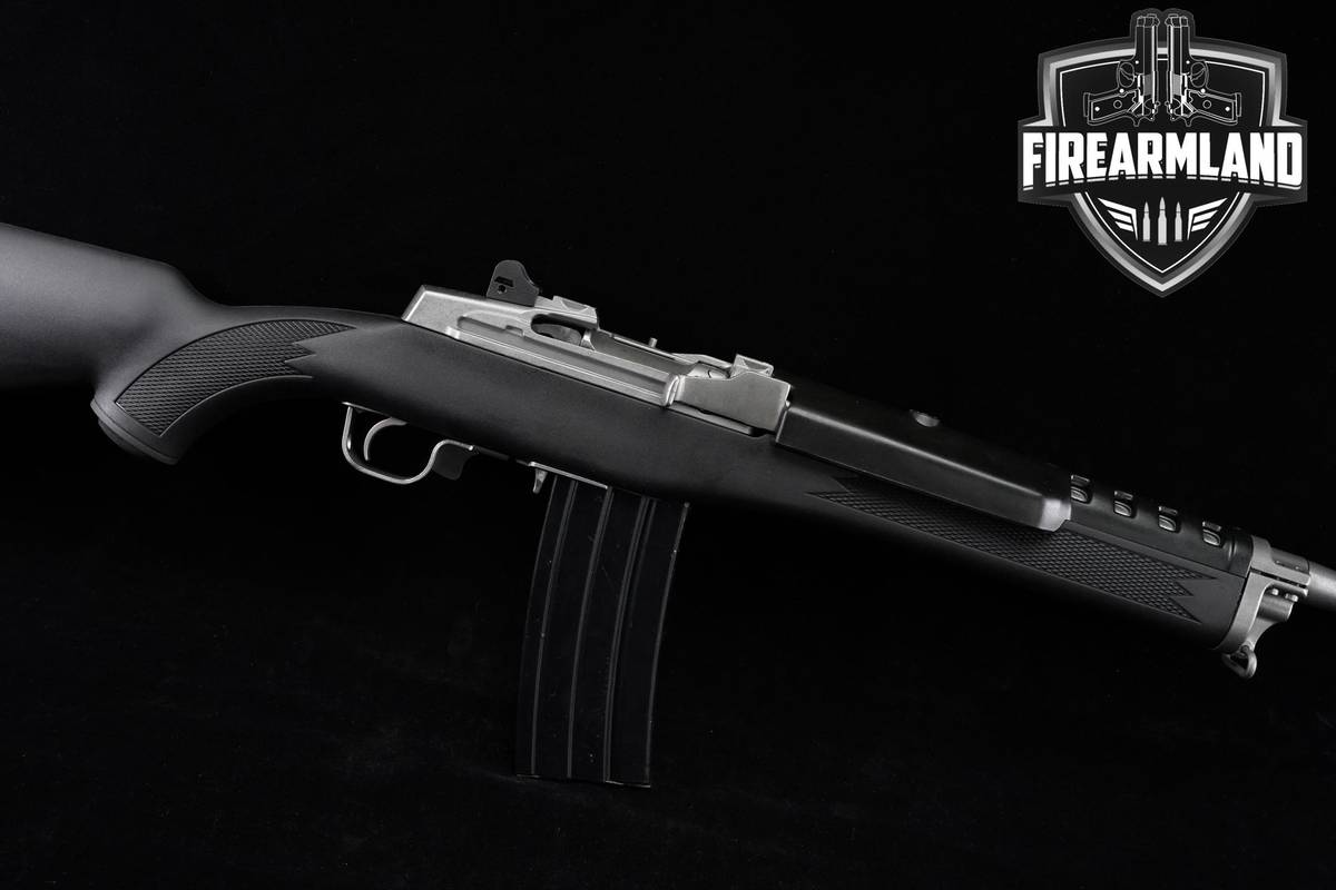 Ruger Mini-14 Ranch Rifle 5.56 NATO (.223) 18.5" Stainless & Black +4 MAGS