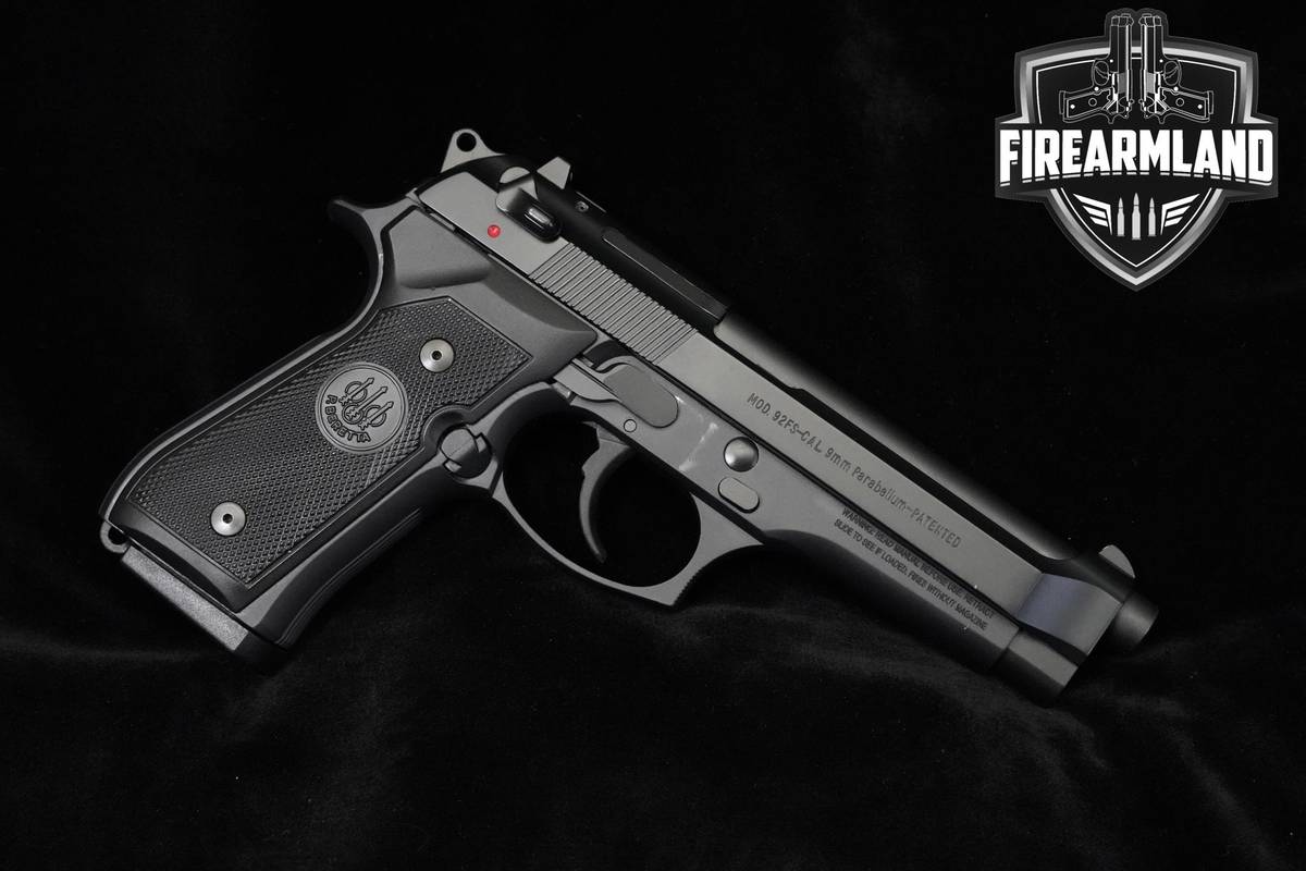 Beretta 92FS 9mm Black Bruniton Beretta-92FS M9 92-FS +2 MAGS & ORIG CASE