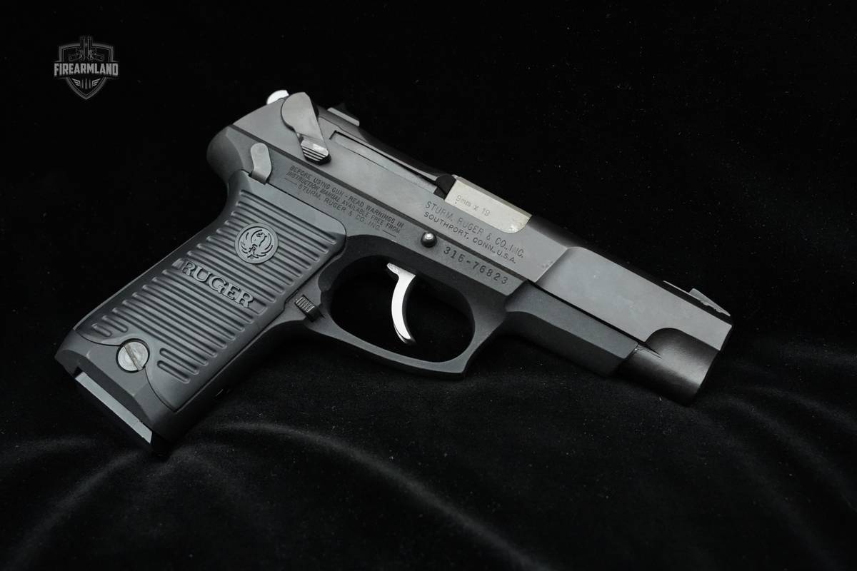 Ruger P89 9mm Pistol Ruger 9mm P89 Pistol Semi-Auto 9x19mm 9 mm EDC CC gun
