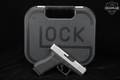 Glock G43X Slimline 9mm Luger Two-Tone Silver & Black in Excellent Condition Image 2