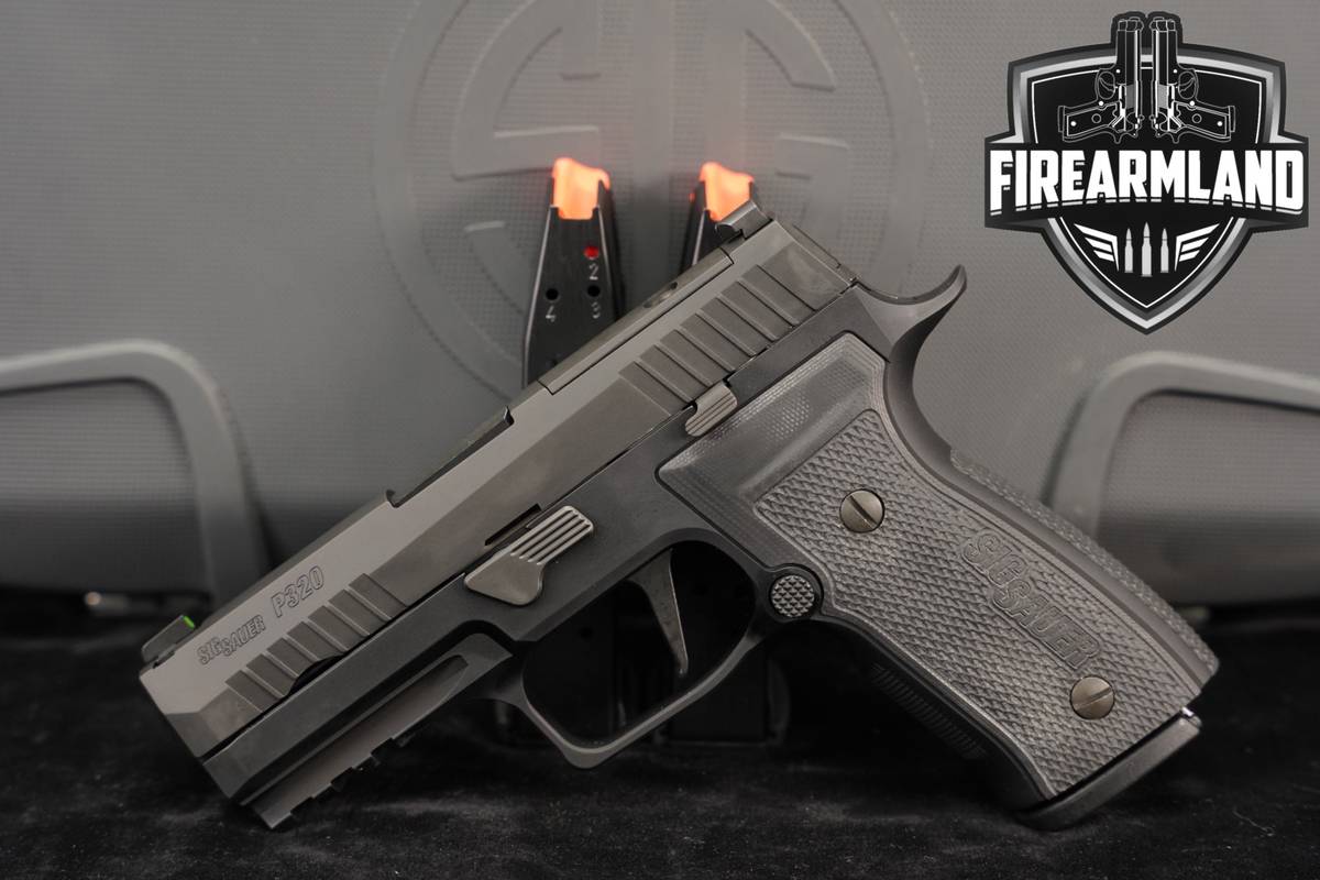 Sig Sauer P320 AXG Carry 9mm Optics-Ready 3.9" P-320 +3 MAGS & ORIG CASE