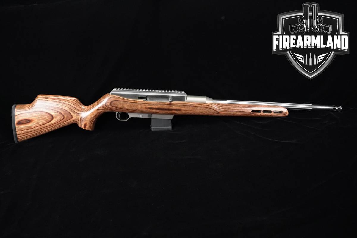 Volquartsen Evolution 204 Ruger 20" Stainless & Laminate +ORIG CASE