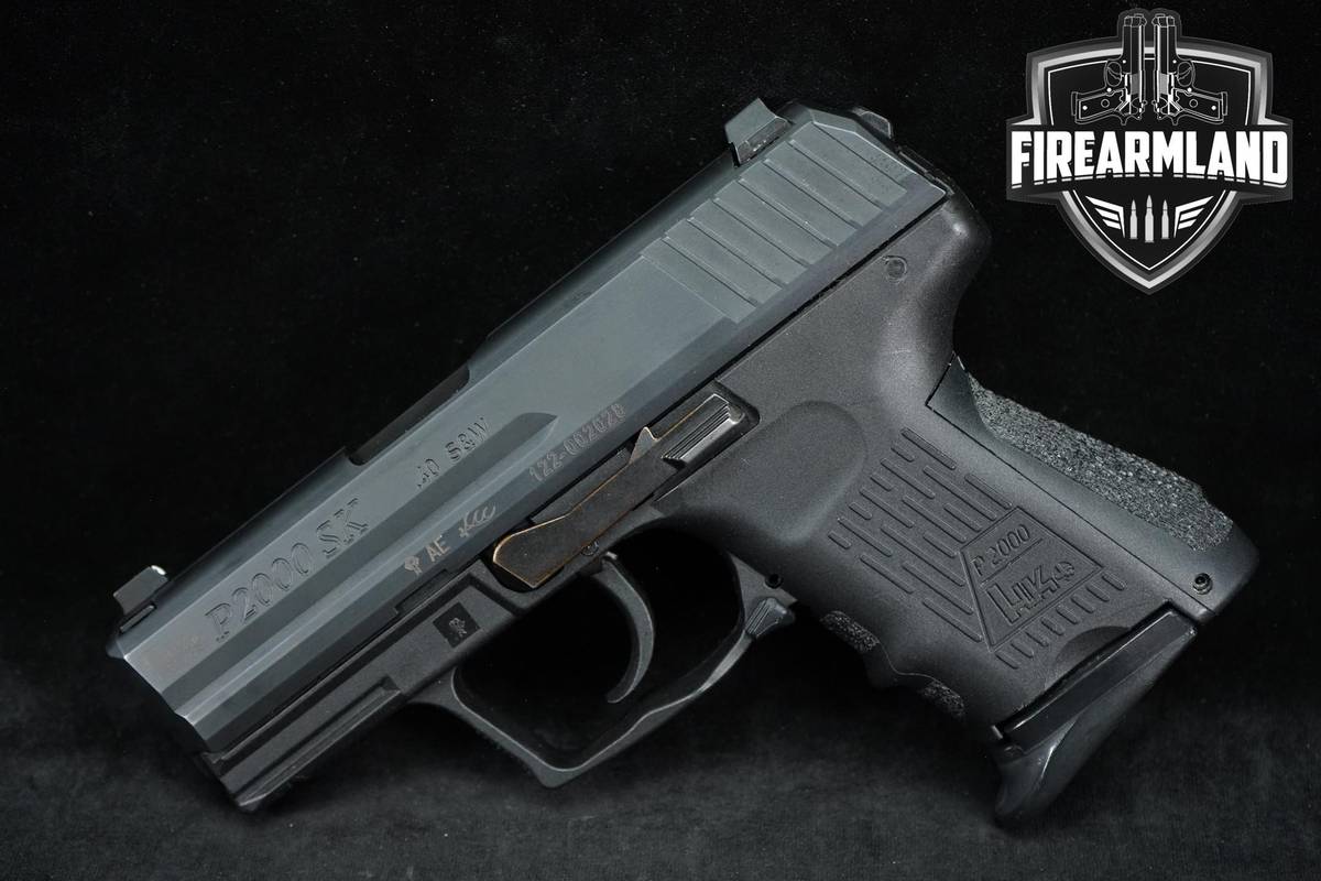 Heckler & Koch H&K HK P2000SK DA/SA 40 S&W 3.26" Pistol +3 MAGS & ORIG CASE