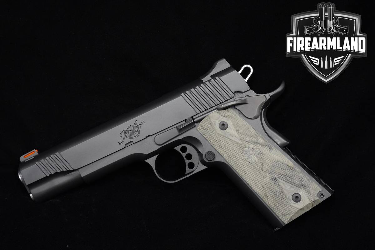 Kimber Custom LW Black Ghillie-1911 45 ACP 1911 5" Kimber 3MAGS & ORIG CASE