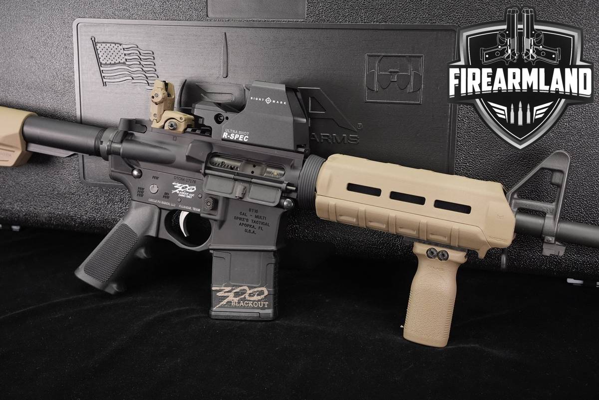 Spikes Tactical ST-15 Don't Tread On Me 300 Blackout AR15 AR ST15 +OPTICS
