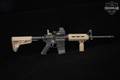Spikes Tactical ST-15 Gadsden Don't Tread On Me .300 AAC Blackout (7.62x35mm) Black & FDE in Excellent Condition Image 3