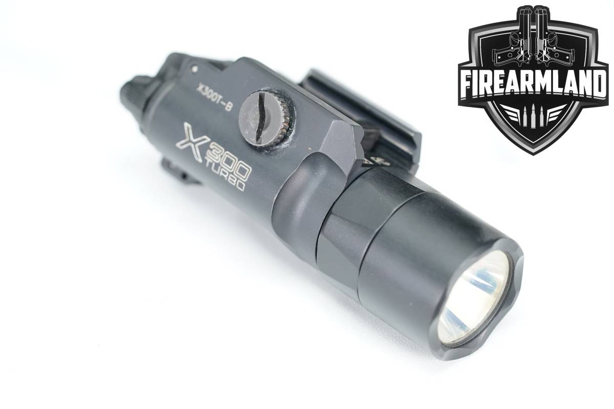 SureFire X300 Turbo X300T-B 650 Lumens & 66,000 Candela Weapon Light X-300