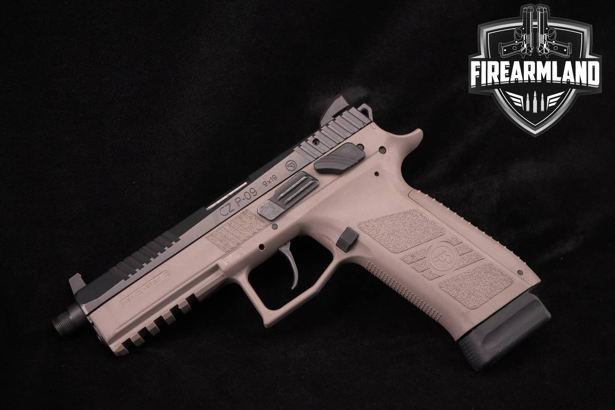 DESIRED! CZ P-09 URBAN GREY Suppressor-Ready 9mm 5.15" P09 +ORIG BOX