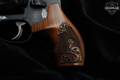 Smith & Wesson (S&W) 442-1 Engraved .38 Special +P Anodized Black in Very Good Condition Image 3