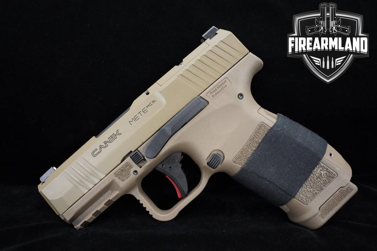 Canik Mete MC9L 9mm 3.1" FDE Canik-Mete MC9L +2 MAGS, ORIG CASE & HOLSTER