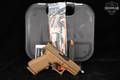 Glock G43X MOS DEBO (Shark Coast Customs) 9mm Luger Tan in Very Good Condition Image 2