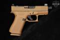 Glock G43X MOS DEBO (Shark Coast Customs) 9mm Luger Tan in Very Good Condition Image 4