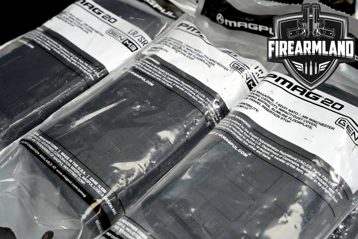 Magpul Industries TEN 10 20 Round AR PMAGS LR/SR GEN M3 Magazine MAG291 308