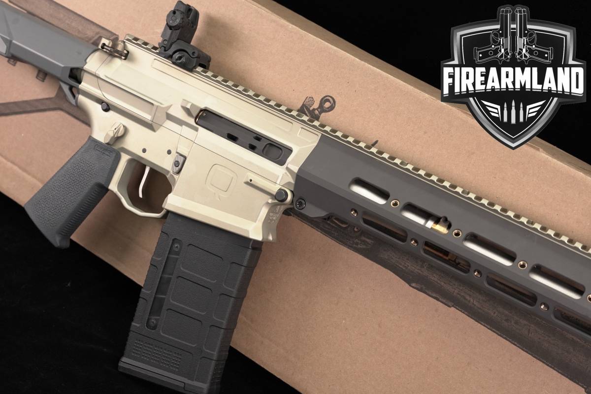 SBR Q Boombox 8.6 Blackout AR-10 AR10 12" +ORIG BOX