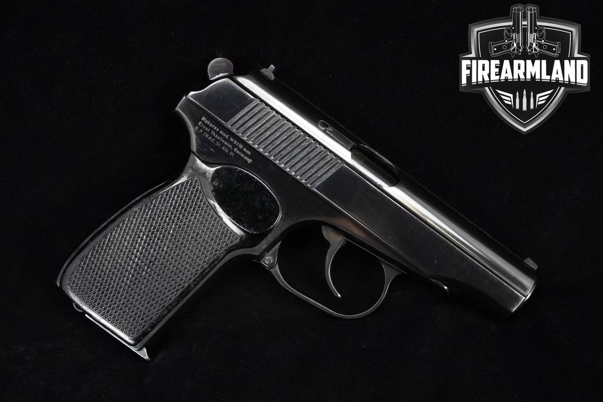 COLD WAR 1964 Ernst Thaelmann Makarov 9x18mm Makarov 3.68" Blued DA/SA