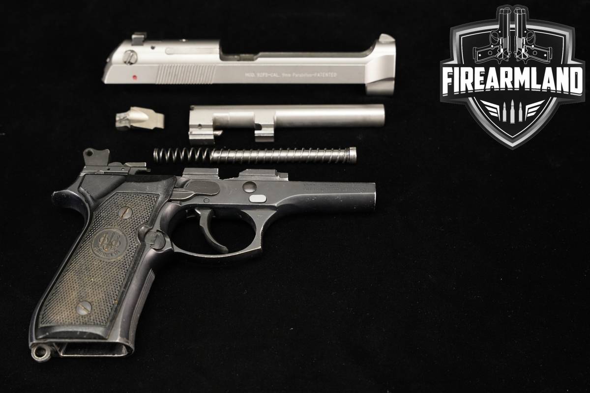 Beretta Mod 92FS 9mm 4.9" Stainless DA/SA 92-FS