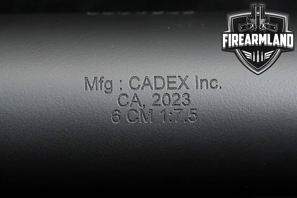 Cadex Defense Kraken 26" Barrel 6MM Creedmoor Threaded 1:7.5 Twist Rate