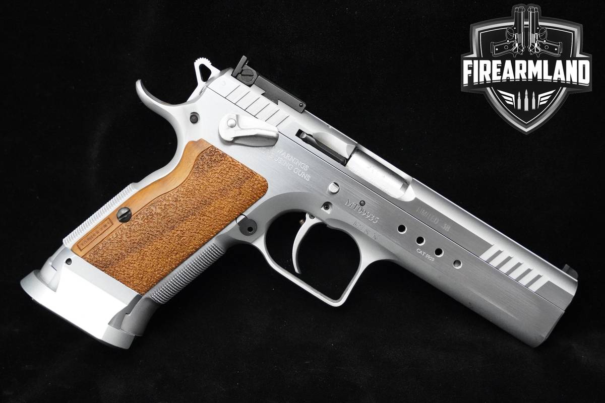 Tanfoglio Witness Elite Limited 38 Super SAO Stainless Witness EAA DA/SA