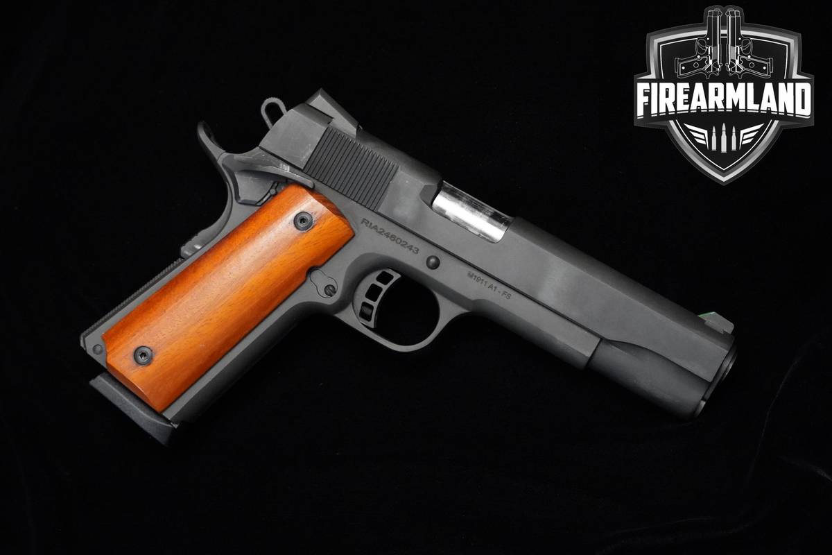Rock Island Armory (RIA) M1911-A1 FS 45 ACP 5" RIA 1911A1 3MAGS & ORIG CASE