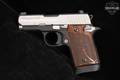 Sig Sauer P938 SAS, Custom Shop 9mm Luger Two-Tone Silver in Excellent Condition Image 2