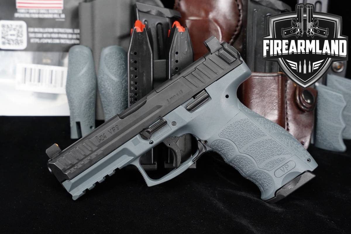 Heckler & Koch VP9 Optics-Ready 9mm HKVP9 H&K Two-Tone Black & Gray +6 MAGS