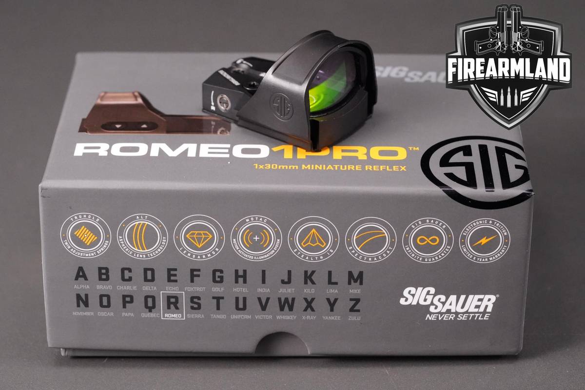 Sig Sauer Romeo1 PRO 1x30mm 6 MOA Red Dot Romeo 1 +ORIG BOX