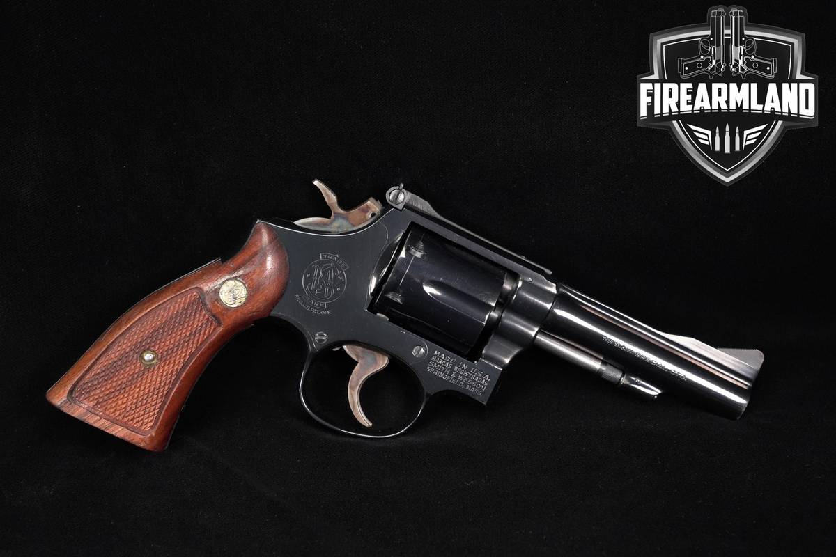 1975 Smith & Wesson S&W Model 15-3 K-38 Combat Masterpiece 38Special 4"