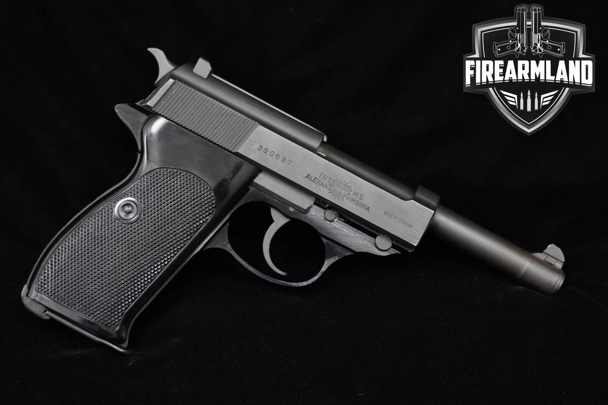 1977 Walther P38 9mm 4.9" Matte Blued Walther P-38 P.38 P1 DA/SA P-1