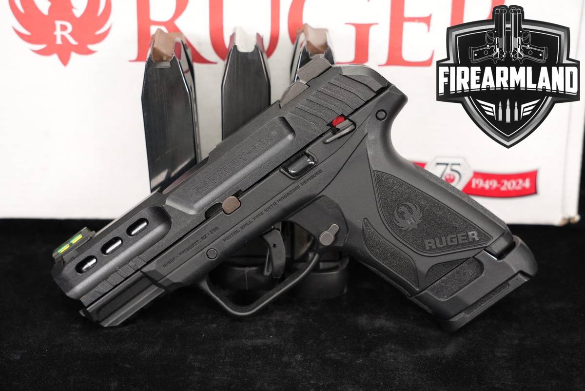 Ruger Security-380 Lite Rack 380ACP 3.42" Security380 +4 MAGS & ORIG BOX