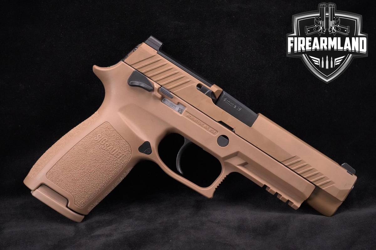 Sig Sauer M17 CSS P320 9mm Coyote PVD Sig-Sauer M17-CSS P-320 M-17 +4 MAGS