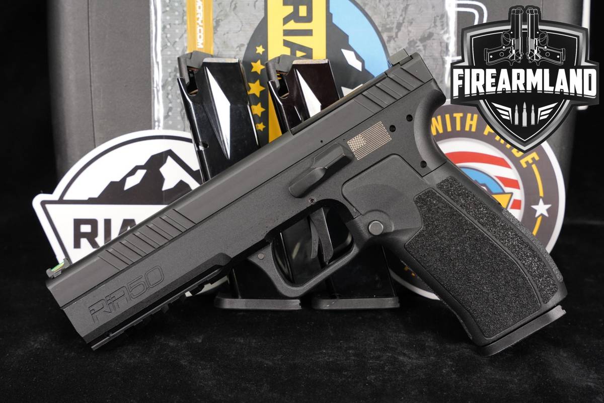 LIKE-NEW Rock Island Armory RIA 5.0 Standard 9mm Optics-Ready +3 MAGS, CASE
