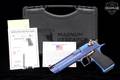 Magnum Research Desert Eagle Mark XIX .50 AE Carbo Blue in Excellent Condition Image 2