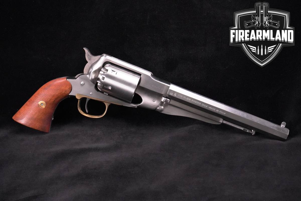 Euroarms of America New Model Remington Army 44-BPM 8" Stainless Steel 1858